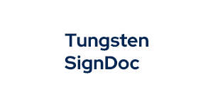 Logo Tungsten SignDoc